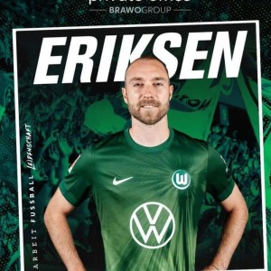 埃里克森自由转会沃尔夫斯堡，签约至2027年